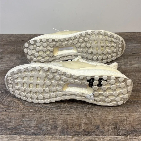 Adidas Ultraboost 1.0 DNA “Triple White Cream” Sneakers (Men’s 9.5)